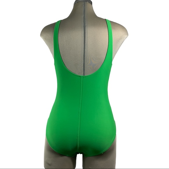 DKR & CO. Green One Piece Swimming Suite Size 8 - Picture 6 of 10